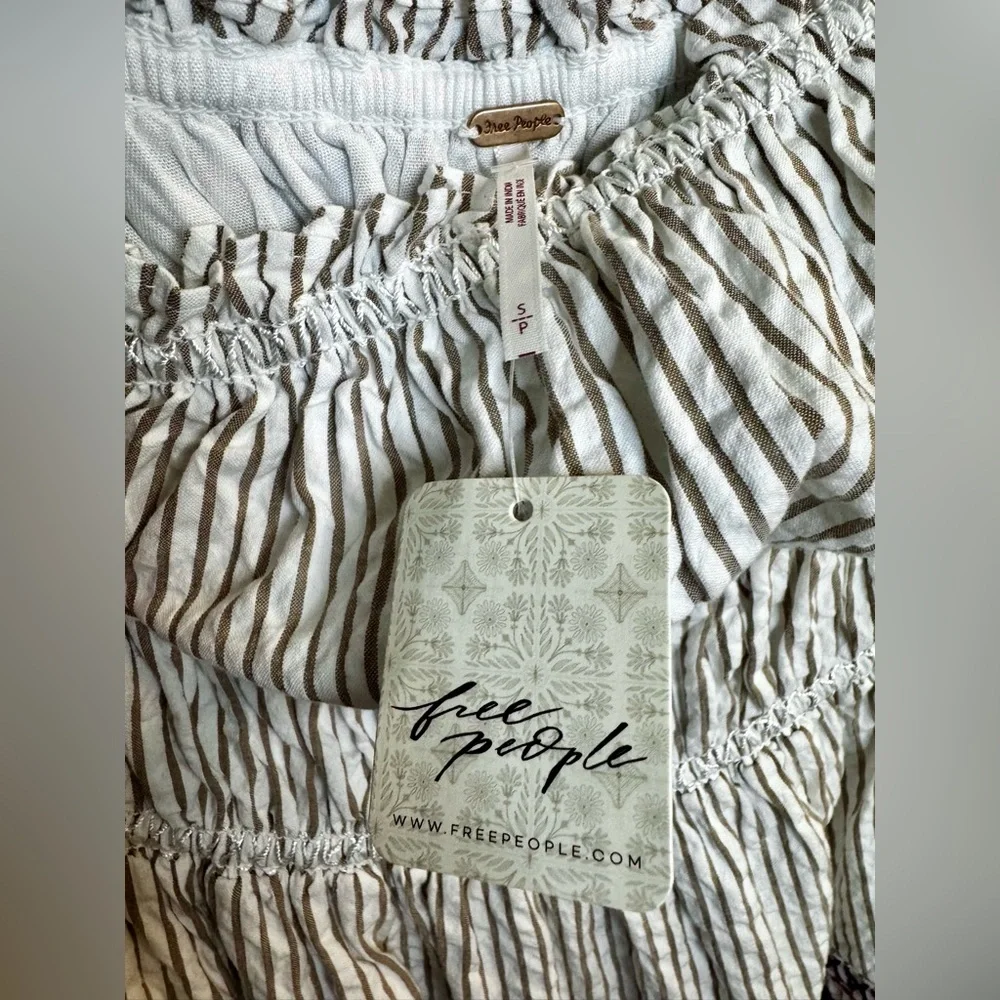 NWT Free People Kalani Embroidered Midi Dress | Size Small